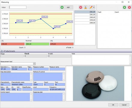 Control steps of Outgoing inspection