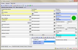 Základní karta nástroje